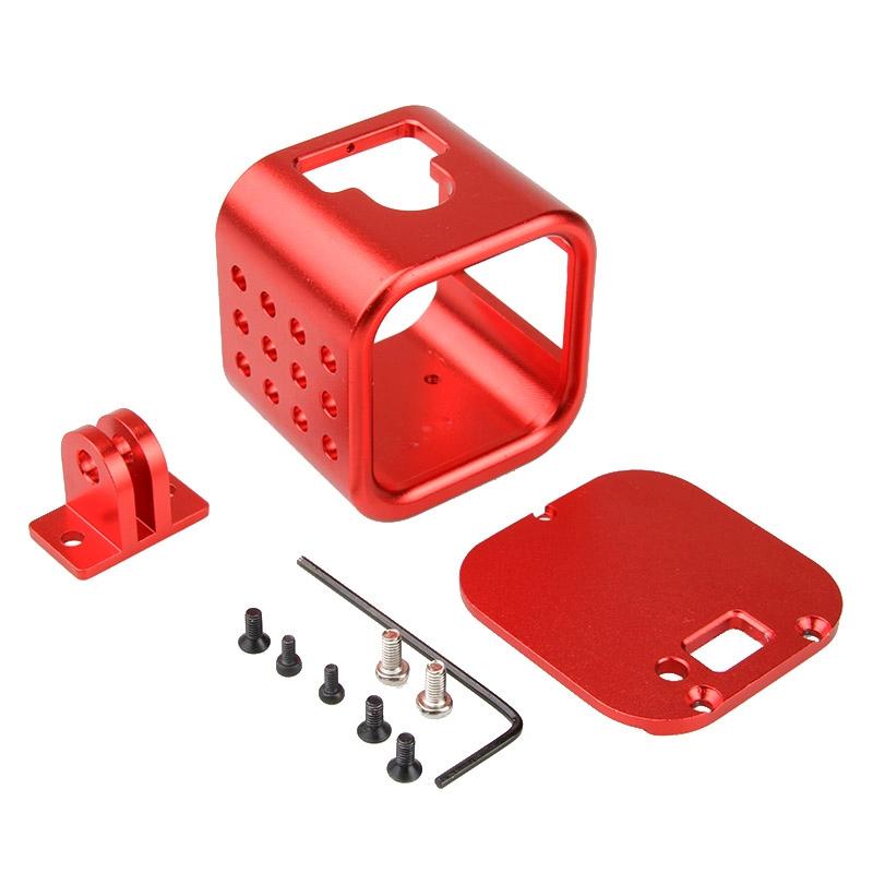 Aluminum Protective Cage for Gopro Session Cameras - Red 8