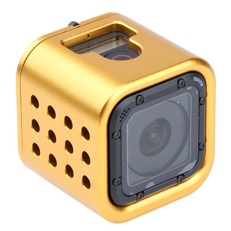 Aluminum Protective Cage for Gopro Session Cameras - Red 11