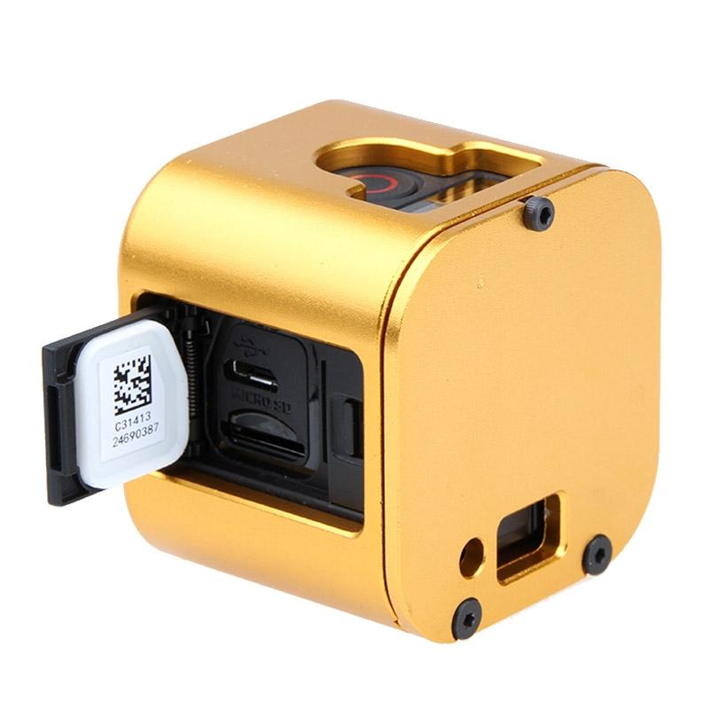 Aluminum Protective Cage for Gopro Session Cameras - Red 12