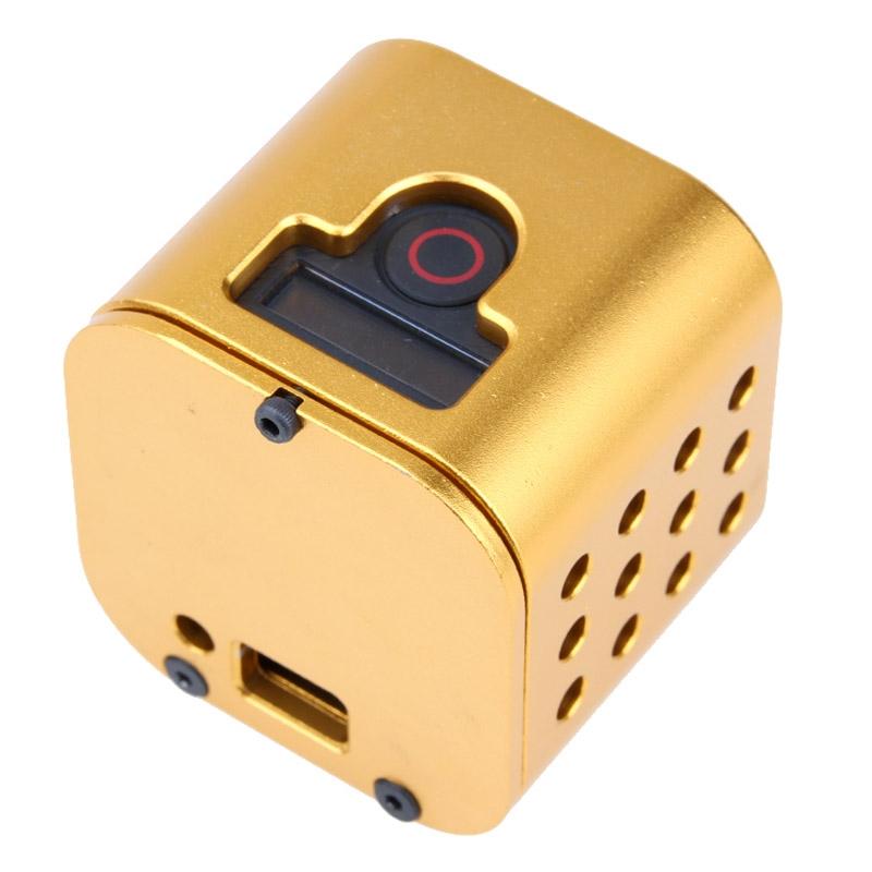 Aluminum Protective Cage for Gopro Session Cameras - Red 13