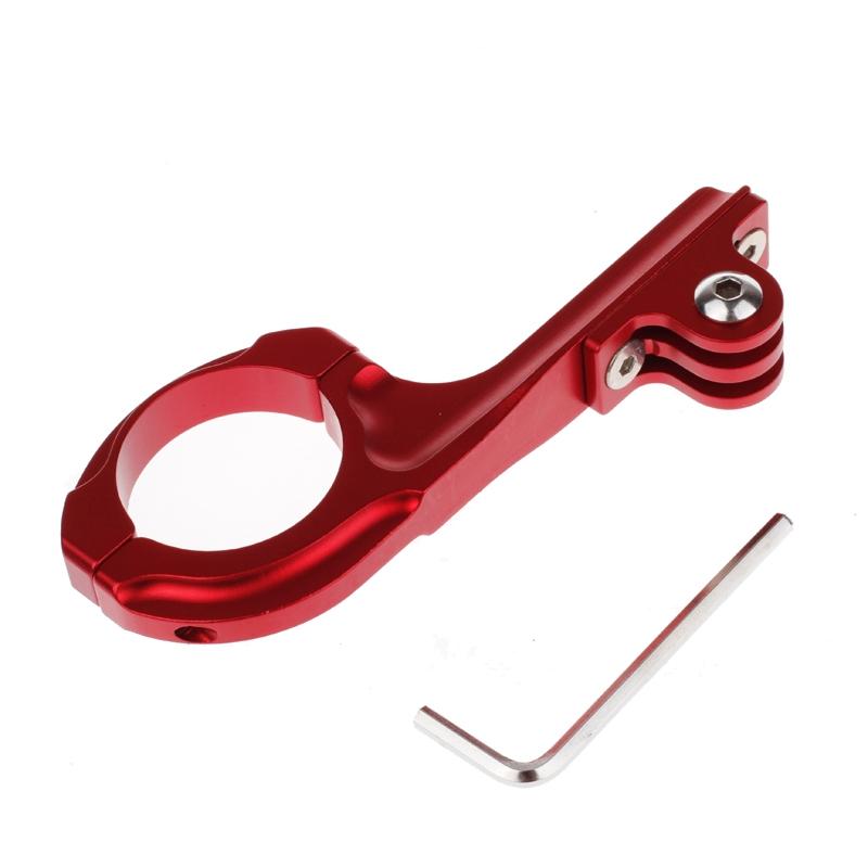 Bicycle Handlebar Holder with Connector Mount for Xiaomi Yi Sport Camera - Red 4