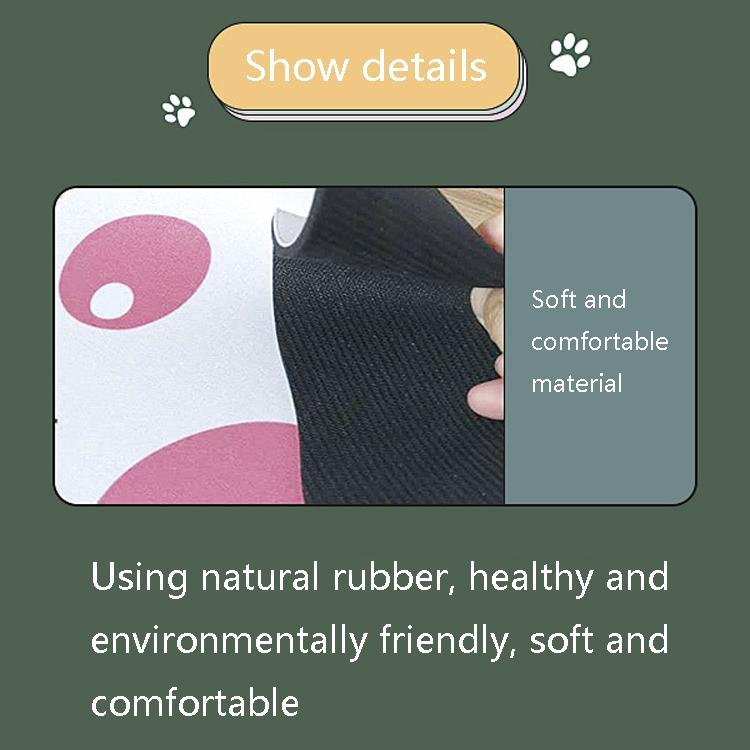 3 Piece Cute Cartoon Cat Claw Mouse Pad Set 280 X 250 X 3Mm - Dark Gray 4