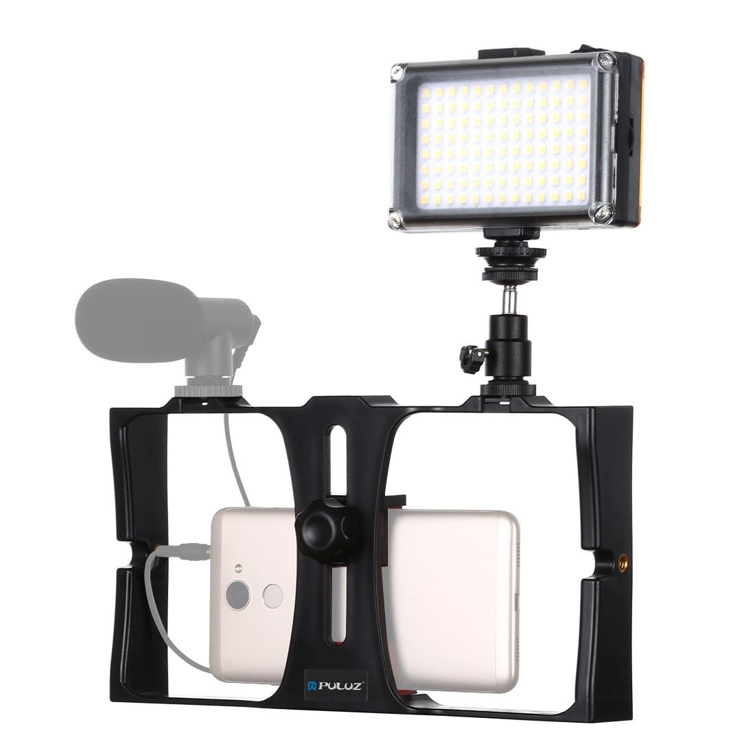 Vlogging Live Broadcast Led Selfie Light Kit With Tripod Head - Red 12