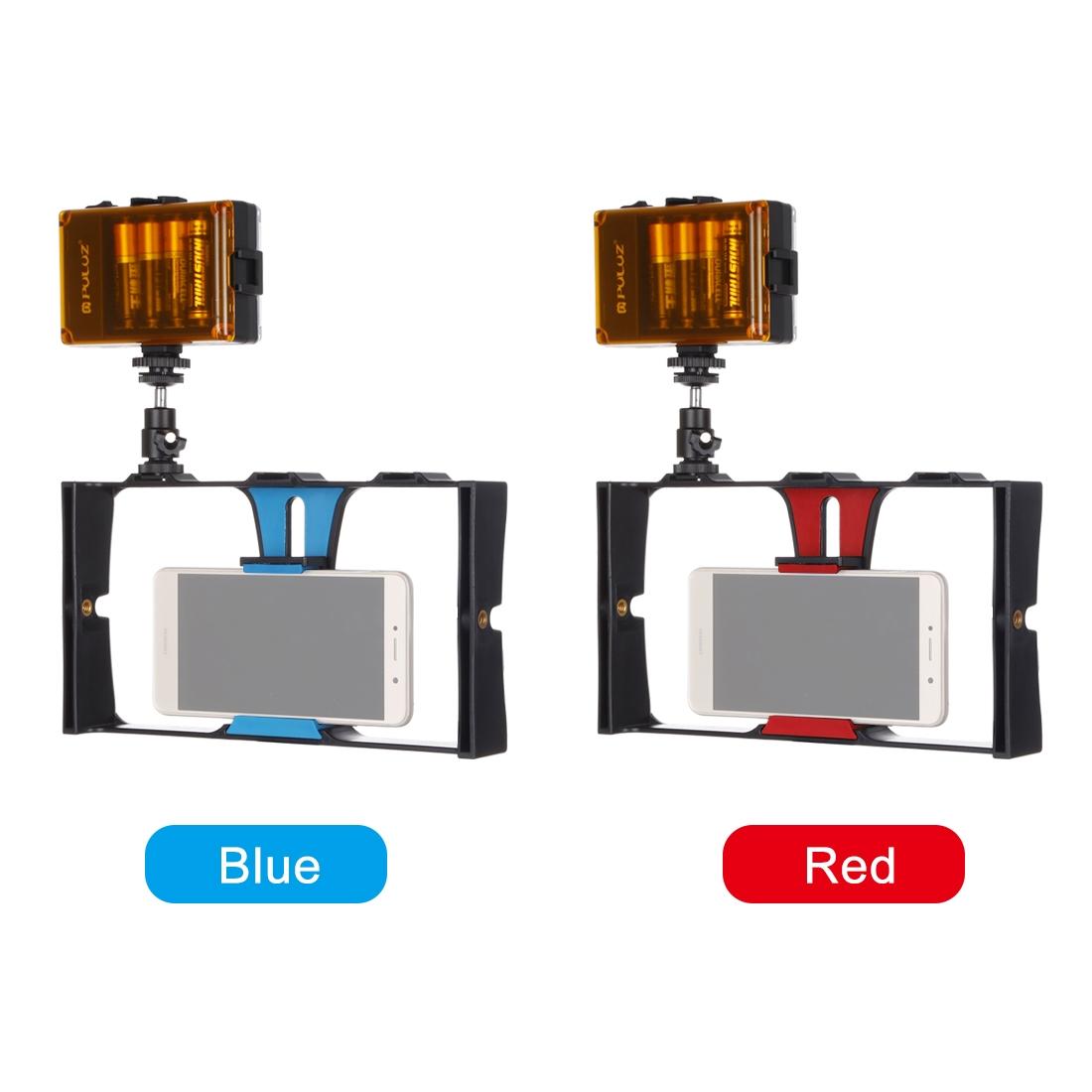Vlogging Live Broadcast Led Selfie Light Kit With Tripod Head - Red 13