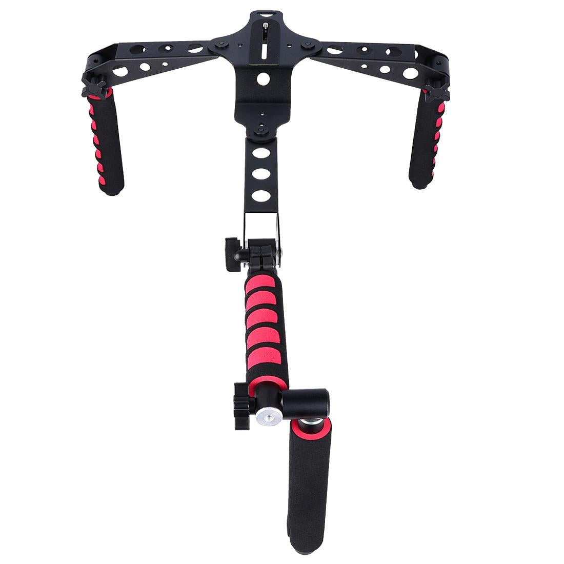 Multifunctional Camera Shoulder Mount For Dslr / Video Camera With Red Handles 7