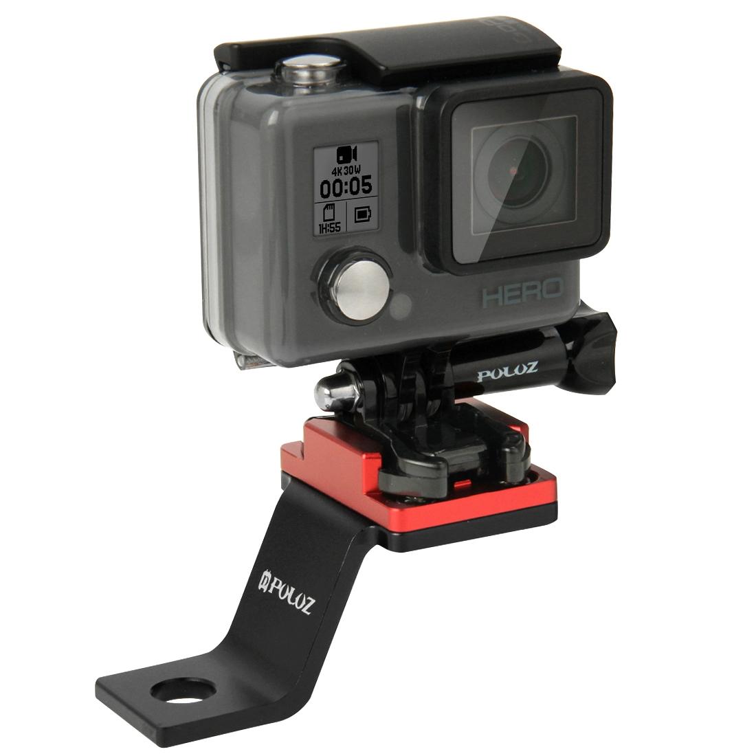 Universal Motorcycle Mount for Action Cameras - Red 6