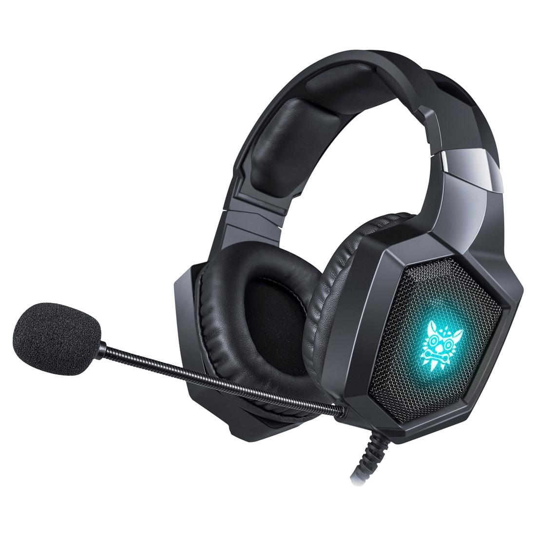Surround Gaming Headset With Mic & Led Onikuma K8 - Red 3