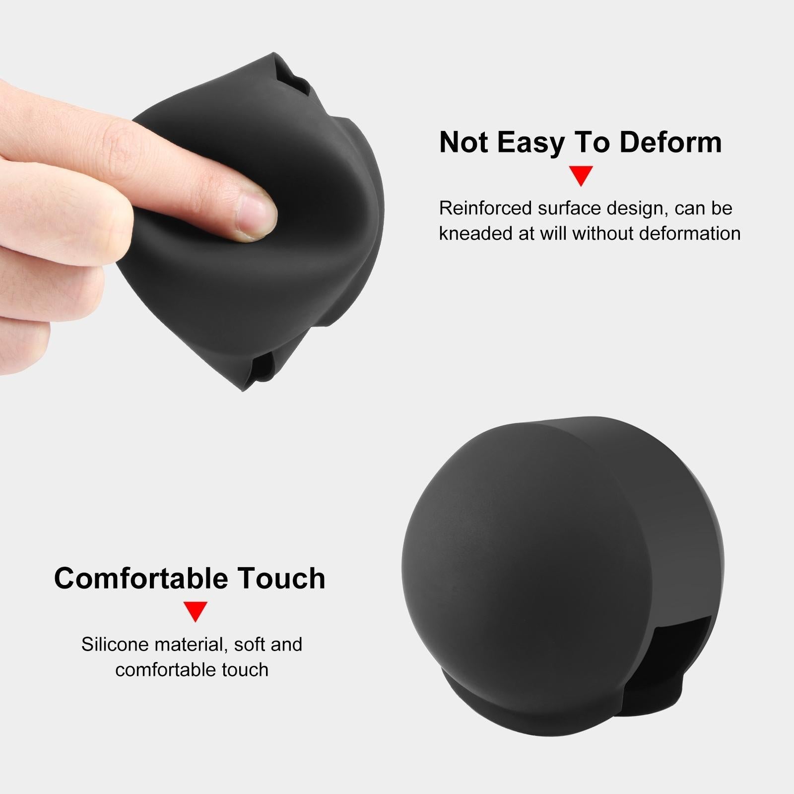 Silicone Dive Case Lens Guard for Insta360 X3 / X4 - Invisible and Protective - Red 13