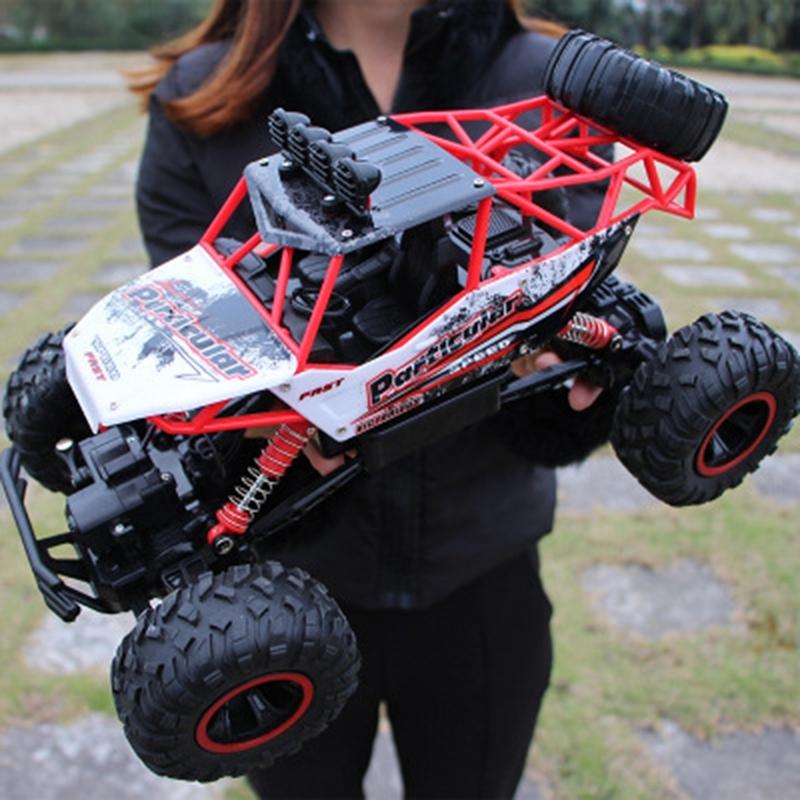 Off-road Climbing Car with 2.4ghz Remote Control and Double Motors - Red 9