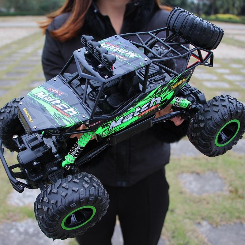 Off-road Climbing Car with 2.4ghz Remote Control and Double Motors - Red 10