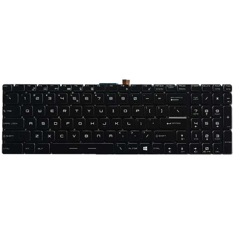 Backlit Keyboard for Msi Gt / Gs / Gl / Gp / Gt72s - Red 6