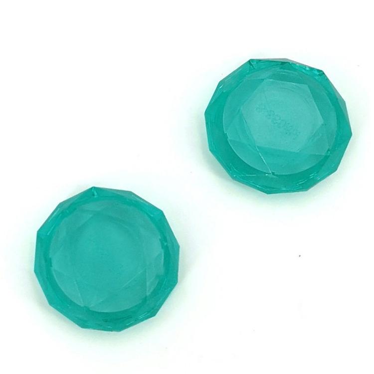 2 Pcs Diamond Texture Games Grip Caps for Ps5 - Red 3