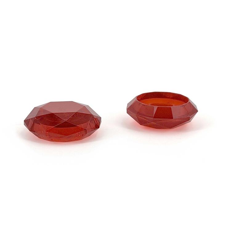 2 Pcs Diamond Texture Games Grip Caps for Ps5 - Red 6