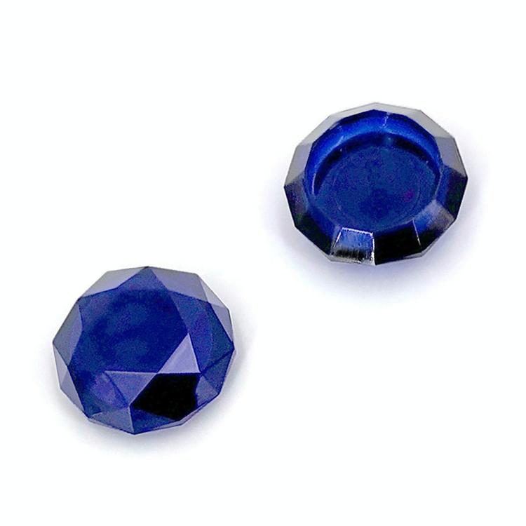 2 Pcs Diamond Texture Games Grip Caps for Ps5 - Red 10