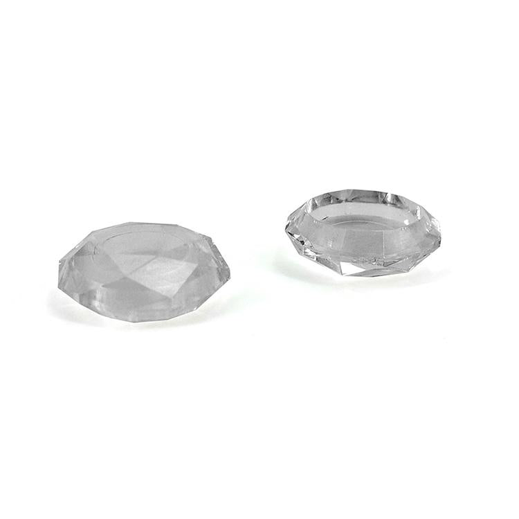 2 Pcs Diamond Texture Games Grip Caps for Ps5 - Red 12