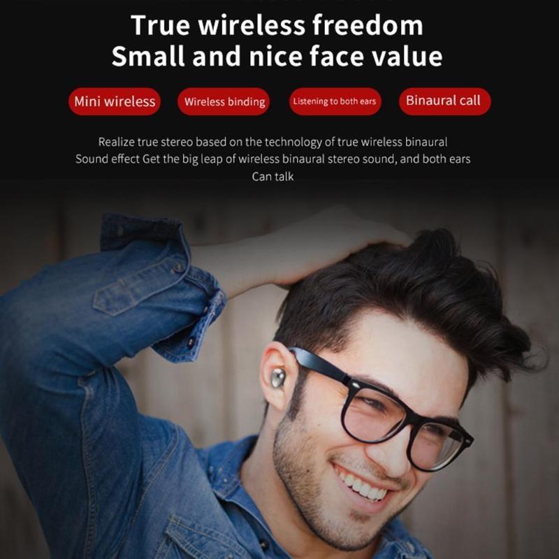 Wireless Noise-cancelling Headphones with Binaural Calls - Red 9