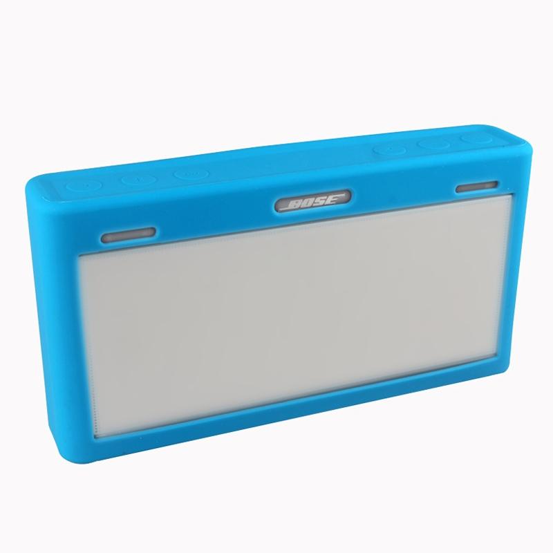 Waterproof Silicone Bluetooth Speaker Case for Bose Soundlink Iii - Red 11