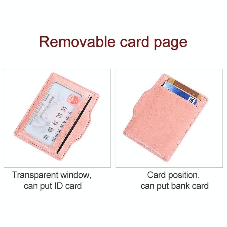 Rfid-blocking Women Wallet with Card Slots - Anti-magnetic - Red 6