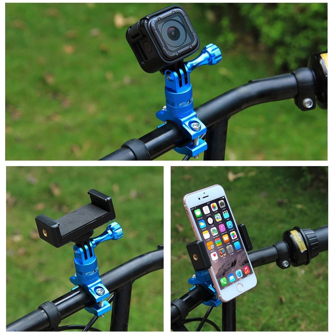 Universal Bike Handlebar Mount for Action Cameras - 360 Degree Rotation - Pu223R 4