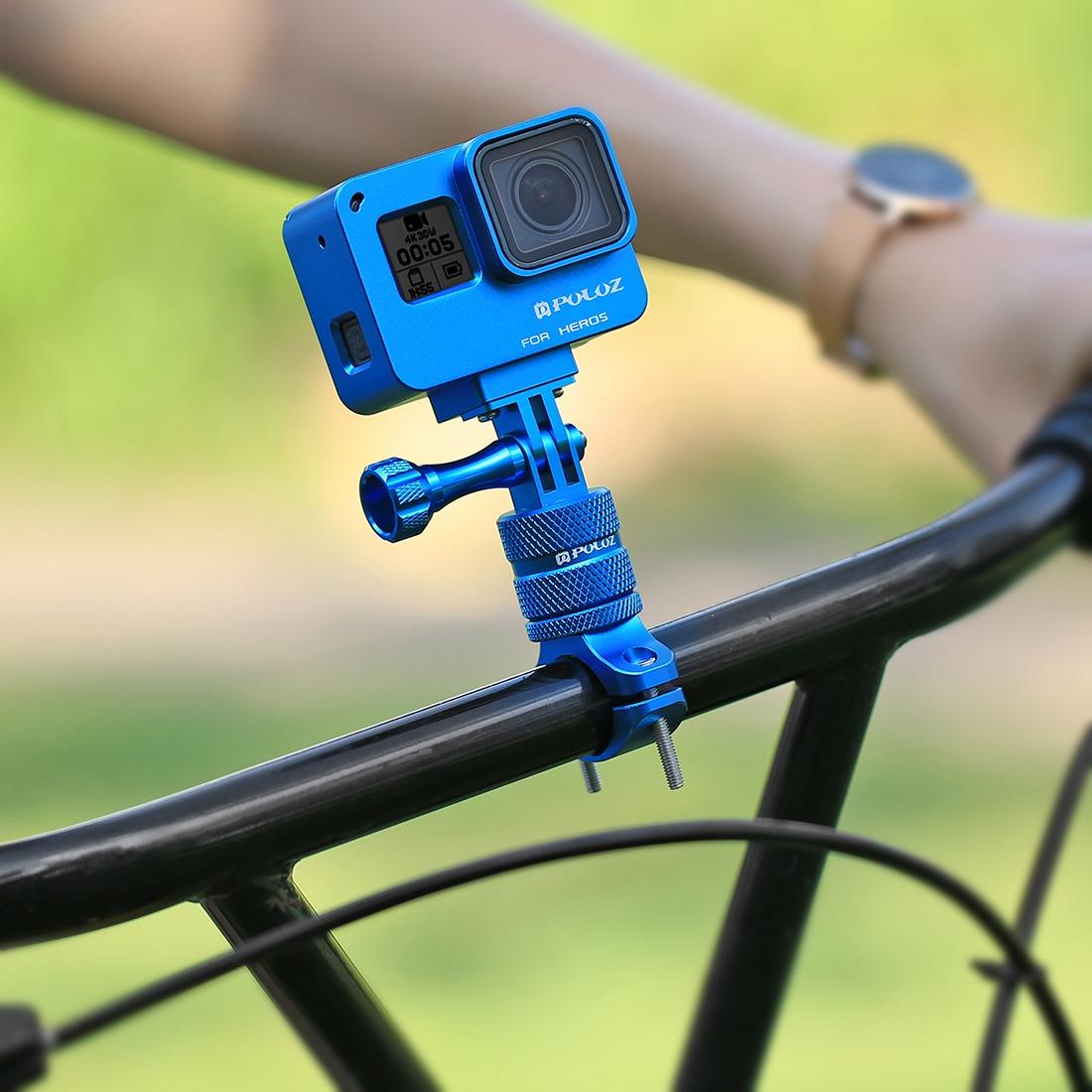 Universal Bike Handlebar Mount for Action Cameras - 360 Degree Rotation - Pu223R 13