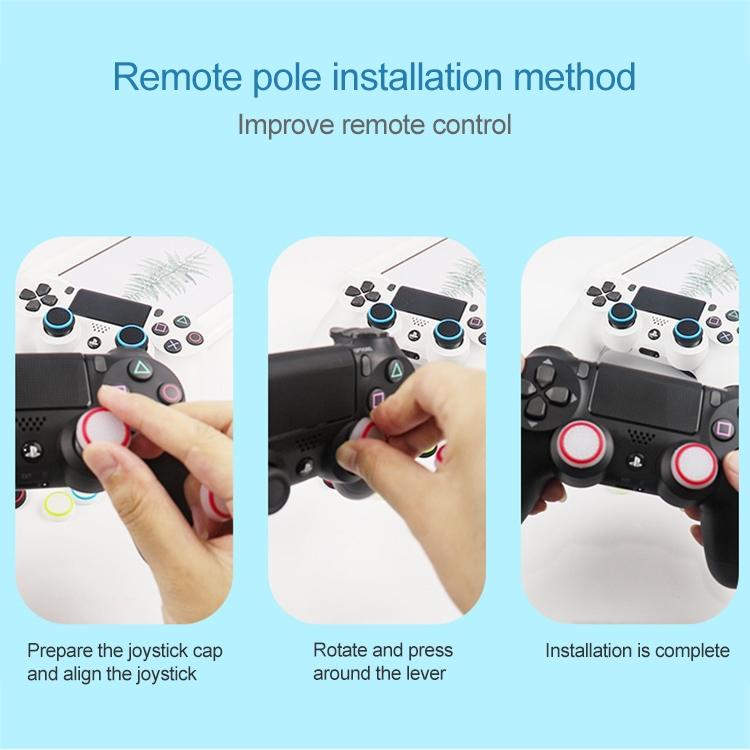 20 Luminous Silicone Gamepad Covers for Ps4 / Ps3 / Ps2 / Xbox360 / Xboxone / Wiiu - Red 7