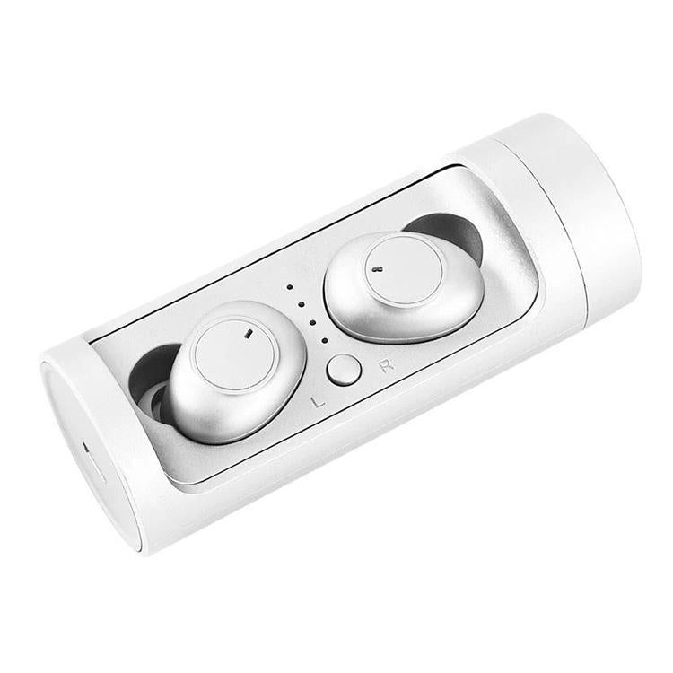 Wireless Touch Bluetooth Headset with Magnetic Charging - Automatic Pairing - Red 3