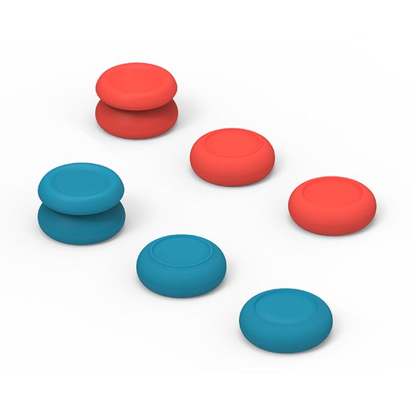 Joycon Rocker Cap Set for Switch Gamepad - Red 3