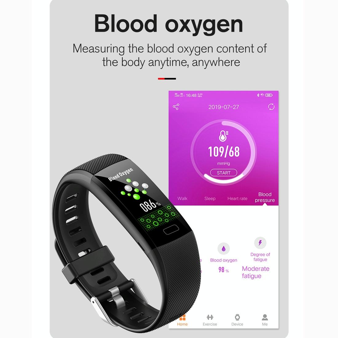 Smart Health Bracelet With Call Reminder And Monitoring - Red 8