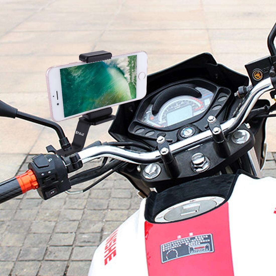 Universal Motorcycle Mount for Action Cameras - Red 4