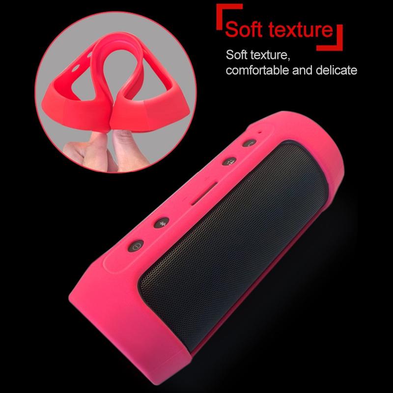 Waterproof Shockproof Silicone Case for Jbl Charge 2+ - Red 11