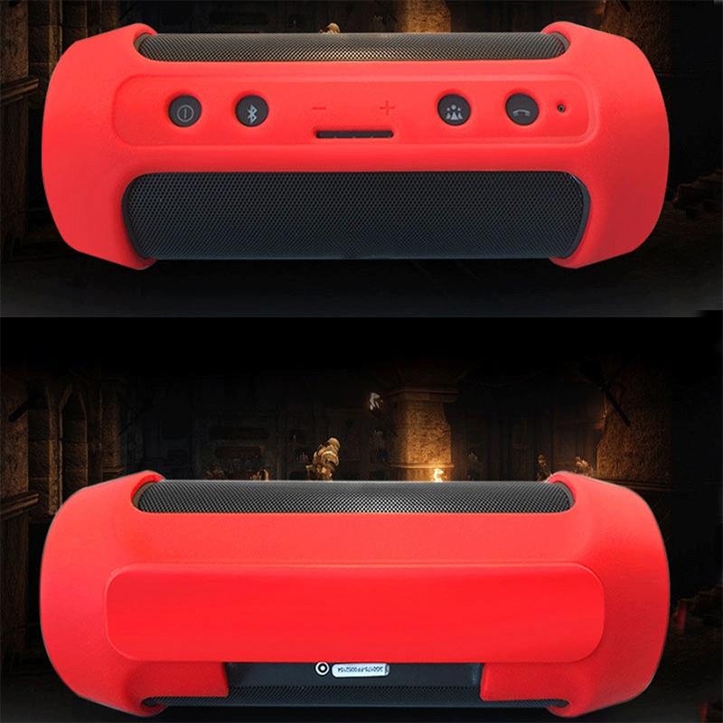 Waterproof Shockproof Silicone Case for Jbl Charge 2+ - Red 12
