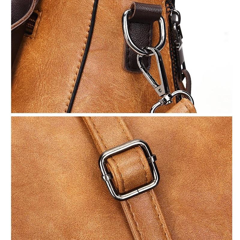 Red Pu Shoulder Bag With Tassel & Cat Pendant 10