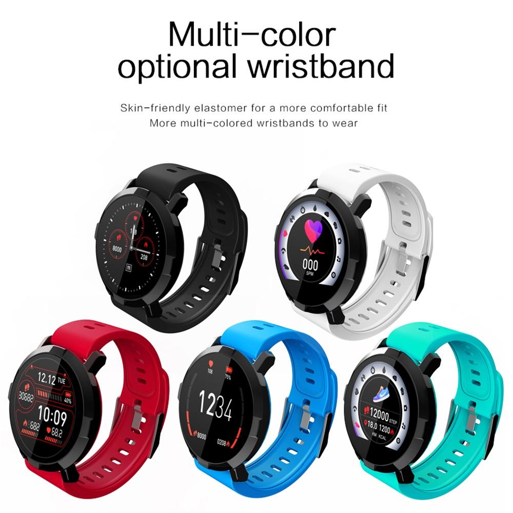 Waterproof Smart Bracelet With Heart Rate Monitor And Sleep Tracker - Red 9