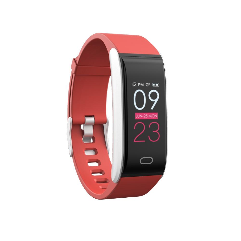 Waterproof Smart Bracelet With Call Heart Bp Sleep And Sedentary Monitoring - Ip67 - Red 3