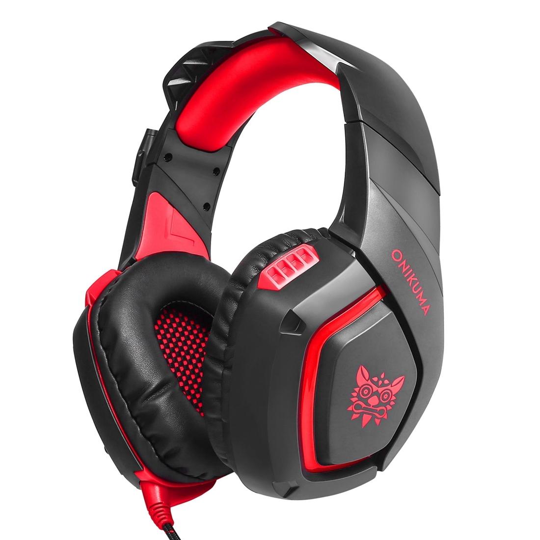Usb Led Headphone With Mic For Ps4 Smartphone Pc Red 3