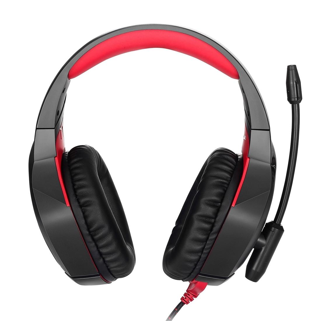 Usb Led Headphone With Mic For Ps4 Smartphone Pc Red 6