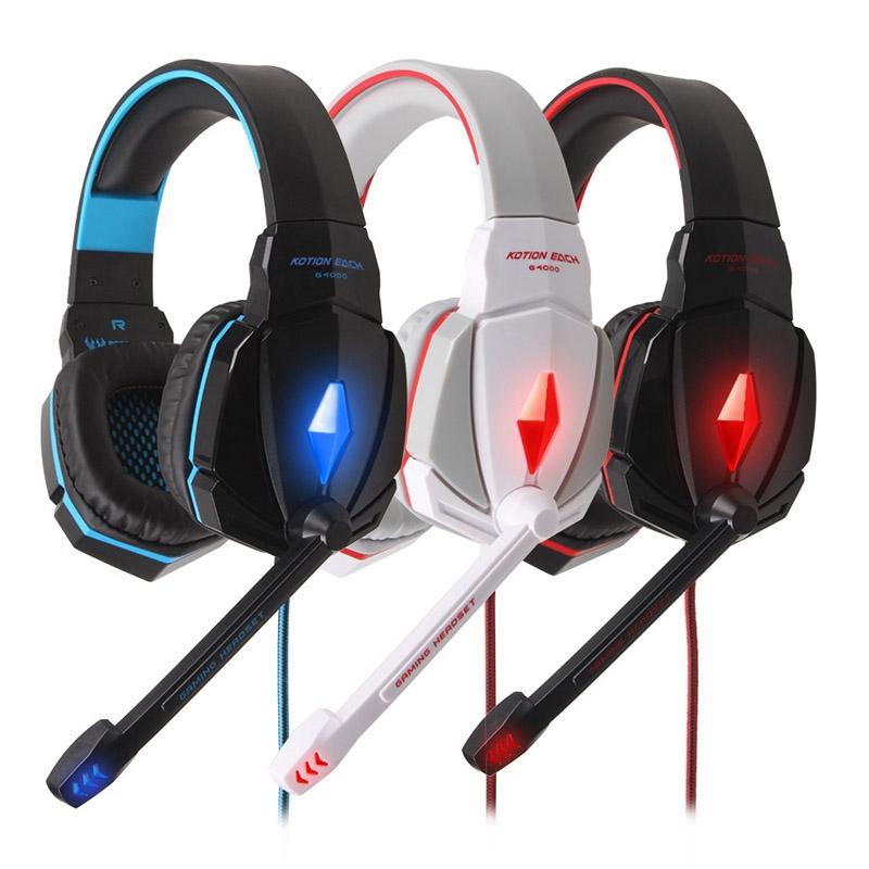 2.2M Gaming Headset With Mic & Led Red 5