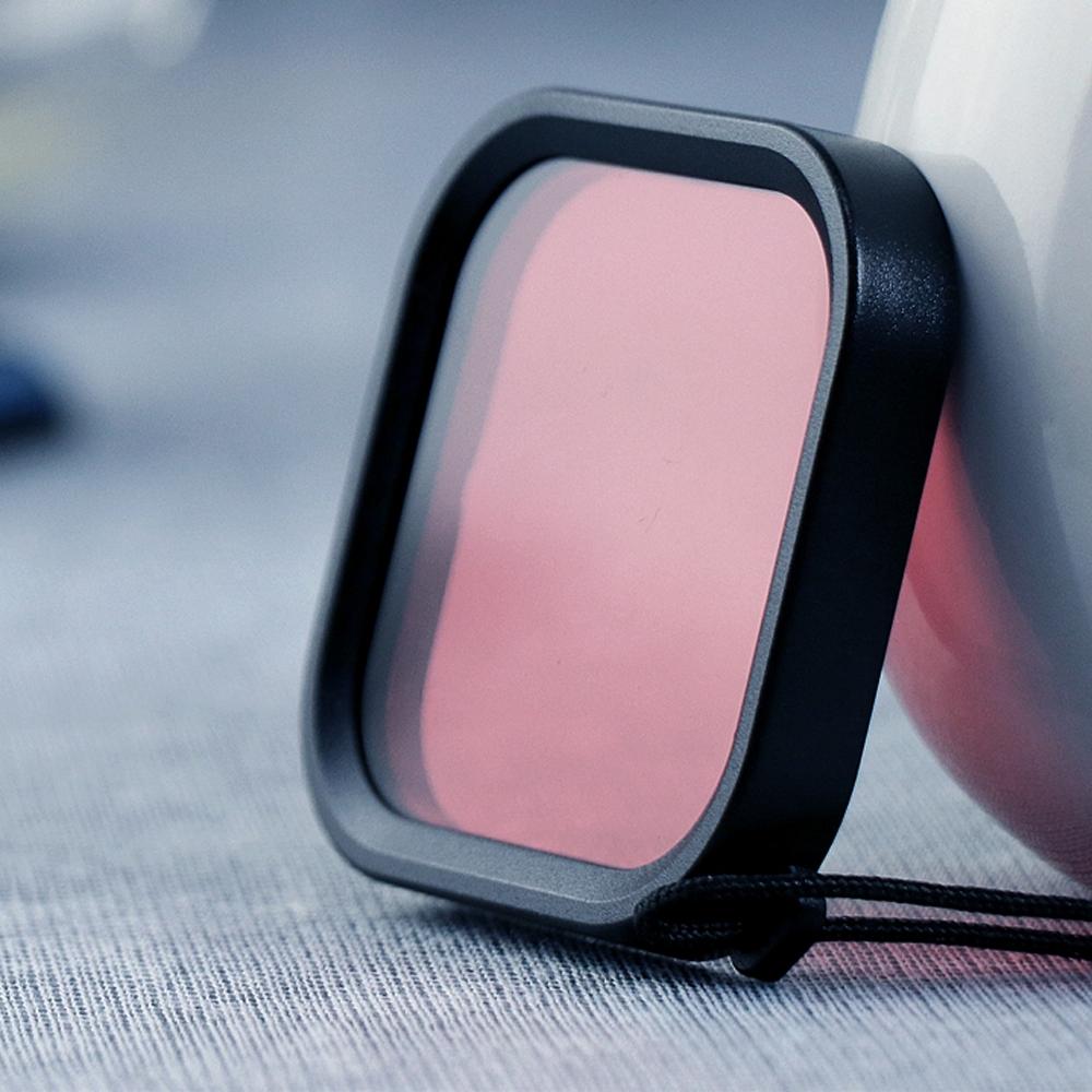 Gopro Hero8 Diving Lens Filter - Square Housing - Red 3