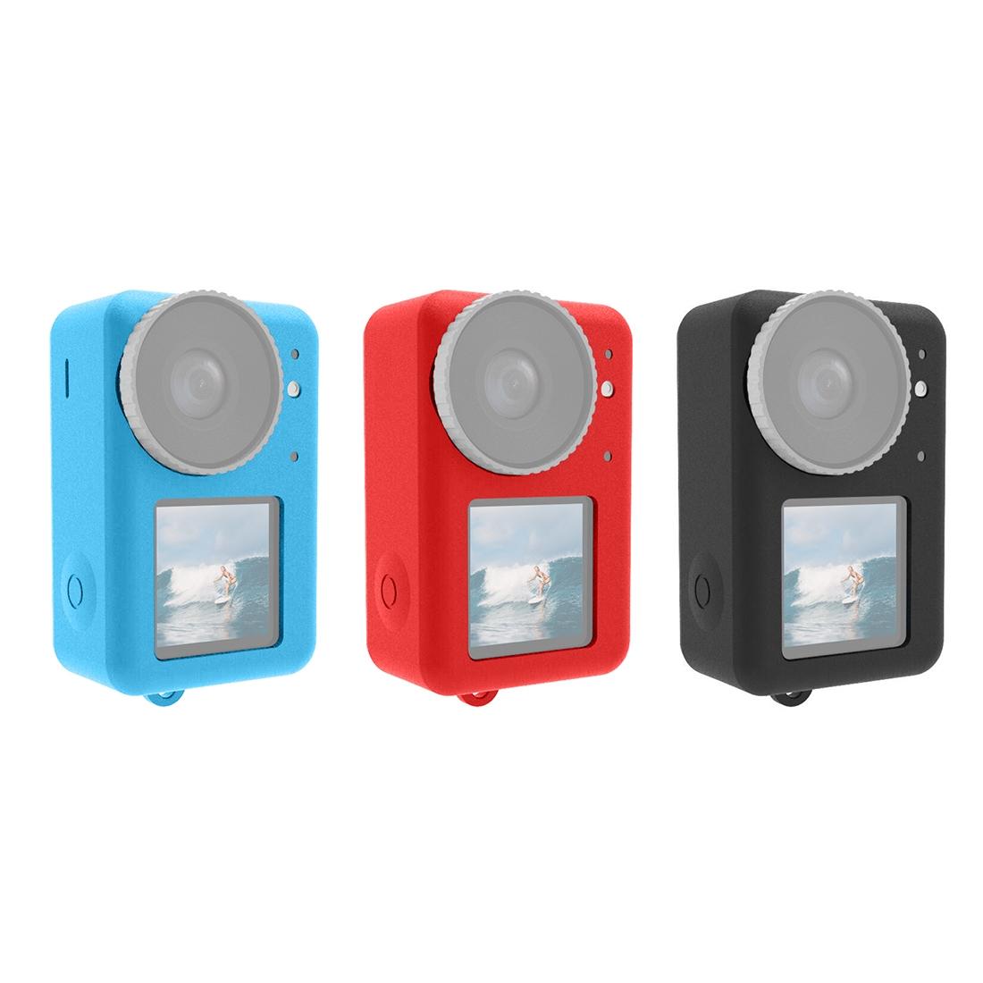 Protective Silicone Case with Lens Cap - Red 9