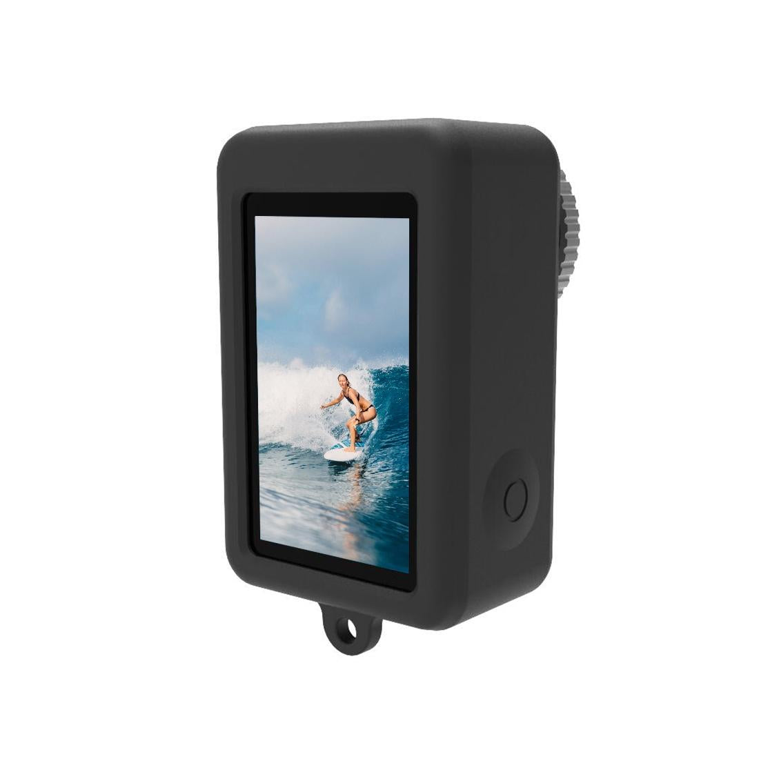 Protective Silicone Case with Lens Cap - Red 11