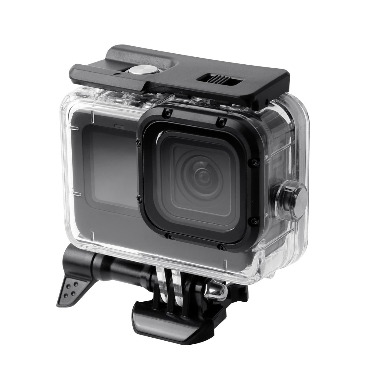 Waterproof Touch Case with Colour Lens Filter for Gopro Hero10 / Hero9 - Red 12