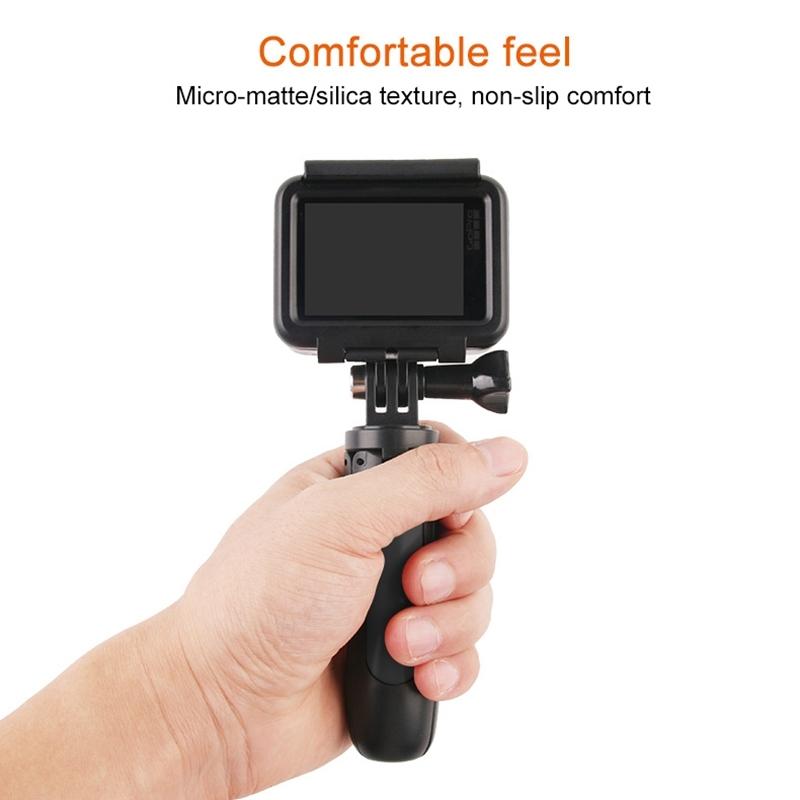 Mini Tripod for Gopro Insta360 Dji Action Cameras - Red 9