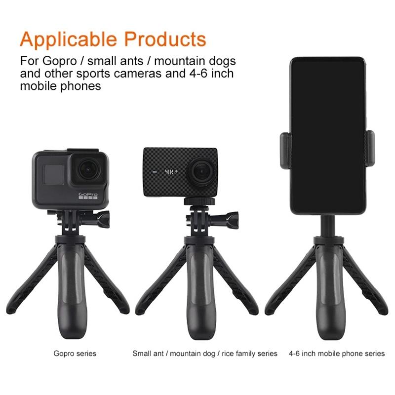 Mini Tripod for Gopro Insta360 Dji Action Cameras - Red 13