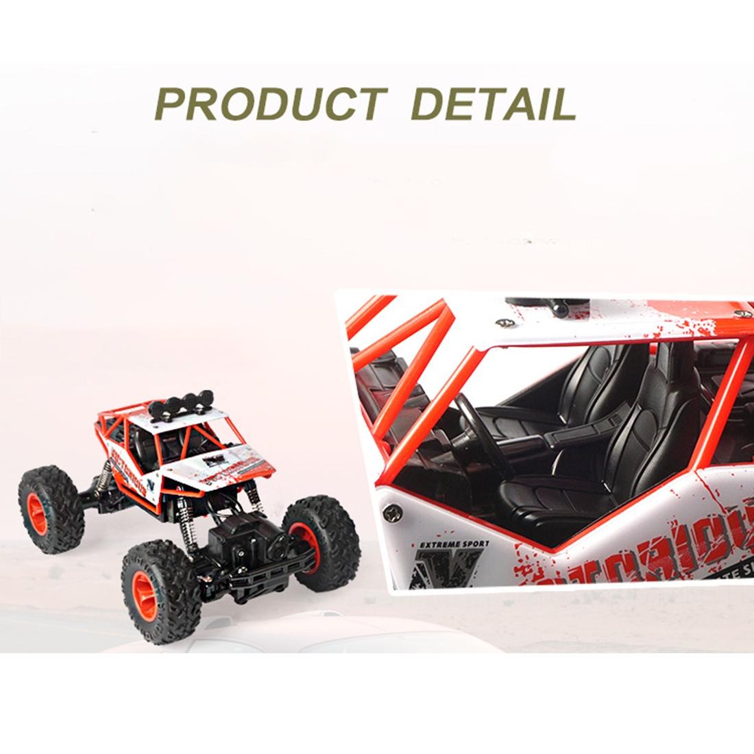 1 16 Wireless Remote Control Drift Off-road Toy Car - 2.4ghz - Red 7
