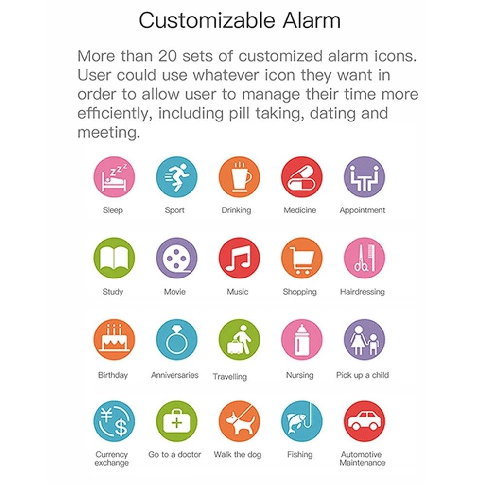 Waterproof Smart Bracelet With Call Heart Rate Bp Sleep And Sedentary Functions - Red 3