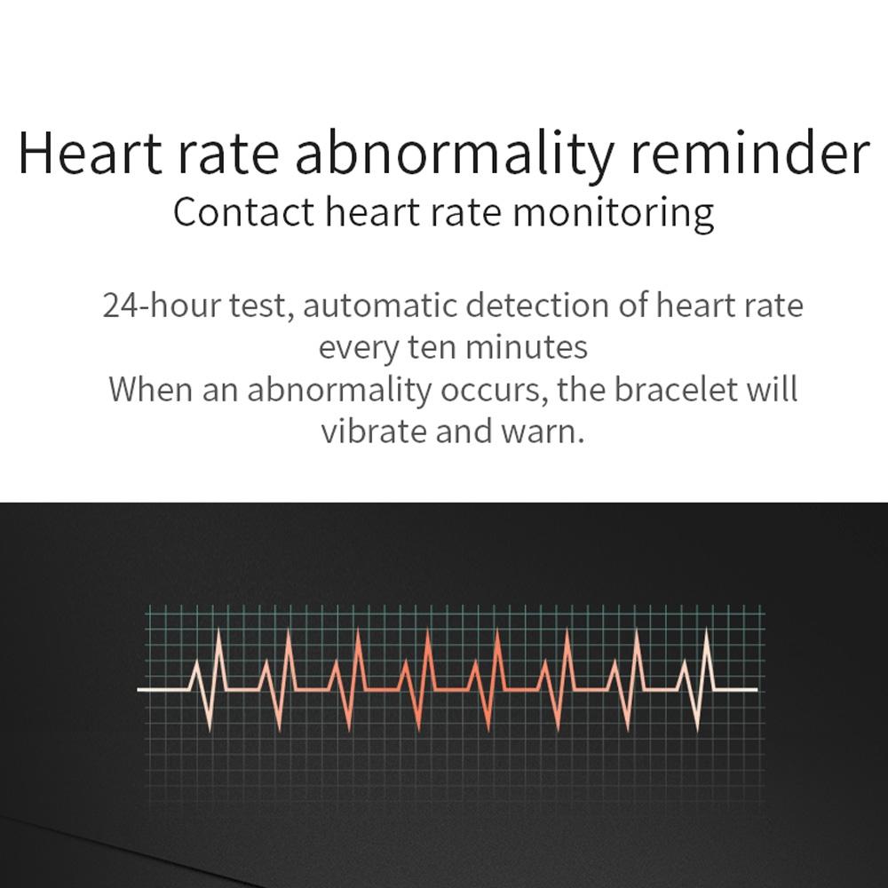 Waterproof Smart Bracelet With Call Heart Rate Bp Sleep And Sedentary Functions - Red 12