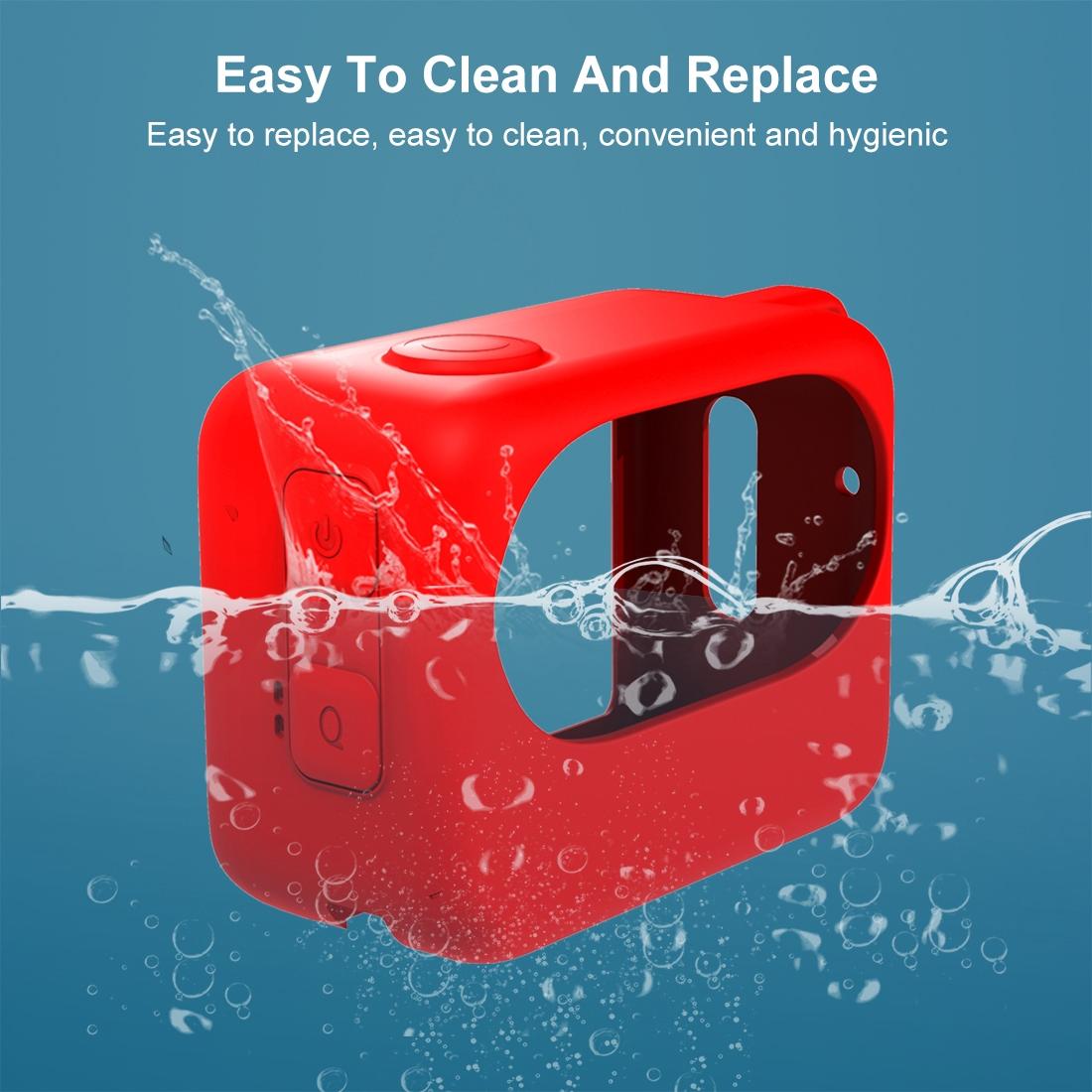 Silicone Charging Case for Insta360 Go 3 Camera - Red 13