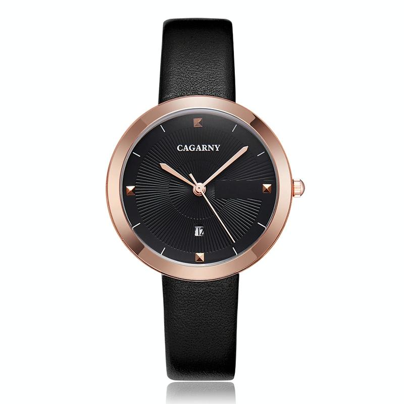 Waterproof Steel Band Quartz Watch - Fashion Life - Red 3