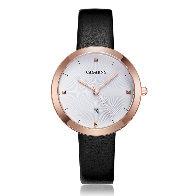 Waterproof Steel Band Quartz Watch - Fashion Life - Red 6