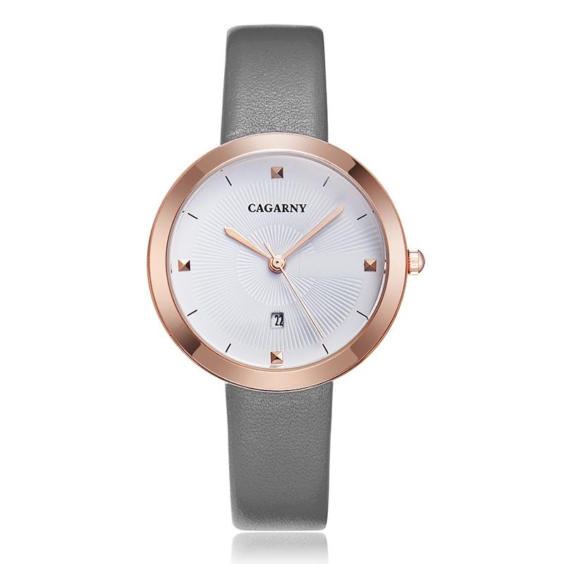 Waterproof Steel Band Quartz Watch - Fashion Life - Red 11